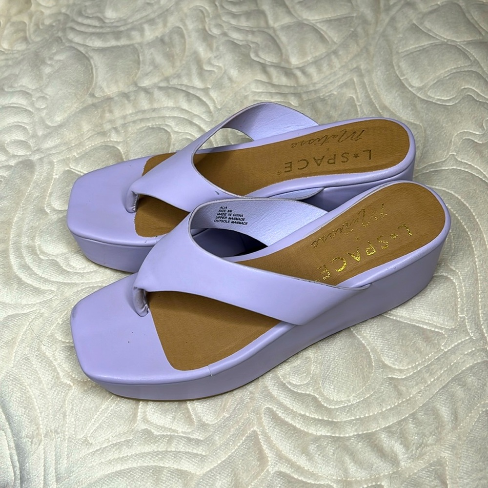 L* SPACE x Matisse Alia Platform Sandal  Anthropologie size 8